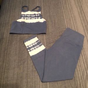 Matching Sports Bra & Leggings Set